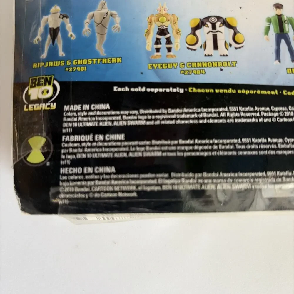 NEW 2011 Ben 10 ULTIMATE ECHO ECHO & HIGHBREED Alien Creation Figure Set NIP